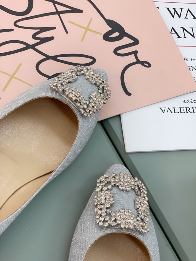 Manolo Blahnik flat shoes